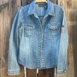 DKNY Denim Button-Up shirt